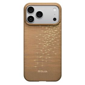 Etui PITAKA Ultra-Slim MagSafe do iPhone 17 Pro golden glint