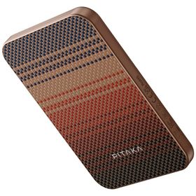 Powerbank PITAKA Aramid Fiber 5000 mAh Qi2 MagSafe sunset