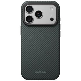 Etui PITAKA Summa Case MagSafe do iPhone 18 Pro / 17 Pro czarno-szary