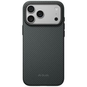 Etui PITAKA Summa Case MagSafe do iPhone 18 Pro Max / 17 Pro Max czarno-szary