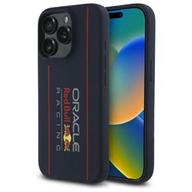 Red Bull RBHMP15L24SIOLRV iPhone 15 Pro  6.1" hardcase granatowy/navy Silicone Vertical Logo MagSafe