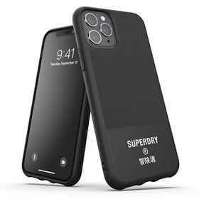 SuperDry Moulded Canvas iPhone 11 Pro Max Case czarny/black 41550