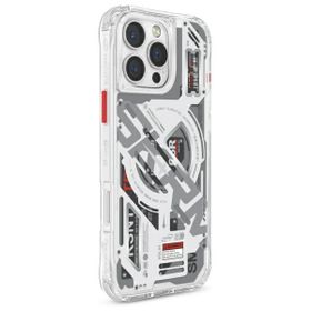 Skinarma etui Ekho iPhone 16 Pro 6.3"    Magnetic Charging przezroczysty/clear