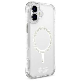 Skinarma etui Saido iPhone 16 Plus 6.7"  Magnetic Charging zielony/green (niteglow)