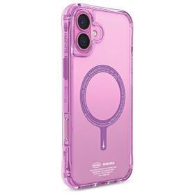 Skinarma etui Saido iPhone 16 Plus 6.7"  Magnetic Charging różowy/pink