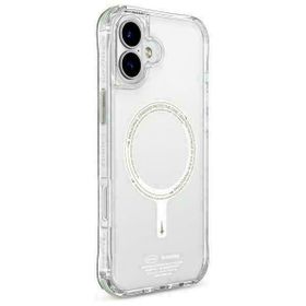 Skinarma etui Saido iPhone 16 6.1"       Magnetic Charging zielony/green (niteglow)