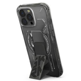 Skinarma etui Helio iPhone 16 Pro Max    6.9" Magnetic Charging + Grip Stand czarny/black