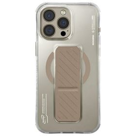 Skinarma etui Axon iPhone 16 Pro Max     6.9" Magnetic Charging + Grip Stand szampański/champagne