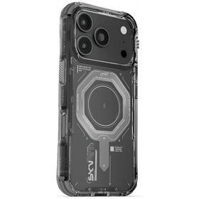 Etui Skinarma Magma do iPhone 17 Pro     Magnetic Charging grafitowy