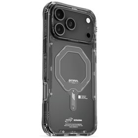 Etui Skinarma Saido do iPhone 17 Pro Max Magnetic Charging grafitowy