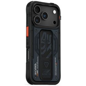 Etui Skinarma Aegis do iPhone 17 Pro     Magnetic Charging + Grip Stand granatowy