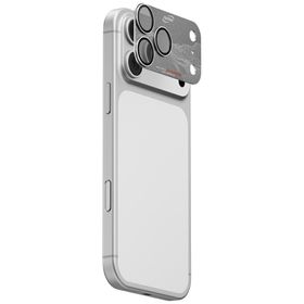 Szkło na obiektyw aparatu Skinarma Sonix Full Aluminium do iPhone 17 Pro Max srebrny
