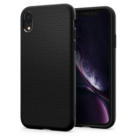 Spigen Liquid Air iPhone Xr czarny/black064CS24872