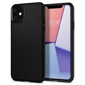 Etui Spigen Liquid Air do iPhone 11      matowy czarny