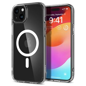 Spigen Ultra Hybrid MAG iPhone 15 Plus /14 Plus 6.7" Magsafe biały/white ACS06660