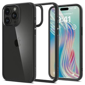 Spigen Ultra Hybrid iPhone 15 Pro 6.1"czarny/matte black ACS06713