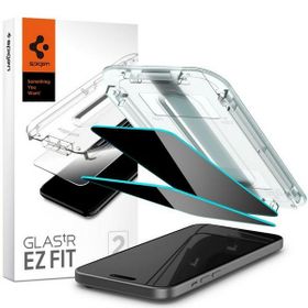 Spigen Glas.TR iPhone 15 6.1""EZ FIT" 2 szt. privacy szkło hartowane prywatyzujące AGL06905