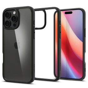 Spigen Ultra Hybrid iPhone 16 Pro 6.3"matte black/czarny ACS08125