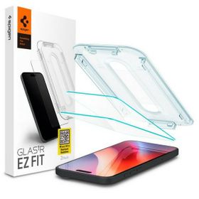 Szkło hartowane Spigen Glas.TR EZ FIT do Apple iPhone 17 Pro / 17 / 16 Pro 2szt