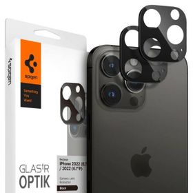Spigen Optik.Tr Camera iPhone 14 Pro/14  Pro Max/15 Pro/15 Pro/16 Pro/16 Pro Max Lens 2szt czarny/black AGL05273