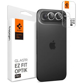 Osłona aparatu Spigen Optik Pro Glas.TR  "EZ FIT" Camera Protector 2szt do iPhone Air srebrny