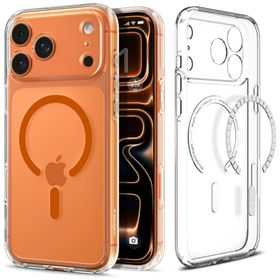 Etui Spigen Ultra Hybrid Mag MagSafe do  iPhone 17 Pro pomarańczowy