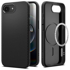 Etui Spigen Liquid Air Mag MagSafe do    Apple iPhone 16e / 17e czarny