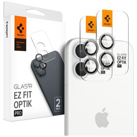 Ochrona na obiektyw aparatu Spigen       Glas.Tr Camera EZ FIT Optik Pro do Apple iPhone 17 / 16 Plus / 16 przezroczysty 2szt