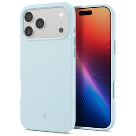 Etui Spigen Silicone Fit MAG MagSafe do  iPhone 17 Pro Max niebieski