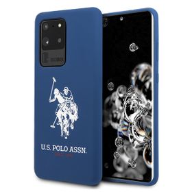 US Polo USHCS69SLHRNV S20 Ultra G988granatowy/navy Silicone Collection