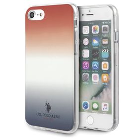 US Polo USHCI8TRDGRB iPhone 7/8/SE 2020/ SE 2022 czerwono-niebieski/blue&red Gradient Pattern Collection