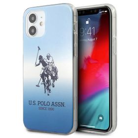 US Polo USHCP12SPCDGBL iPhone12 mini 5,4" niebieski/blue Gradient Collection