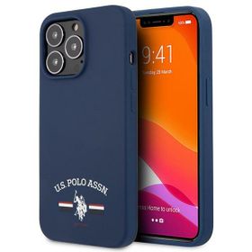 US Polo USHCP13XSFGV iPhone 13 Pro Max6,7" granatowy/navy Silicone Collection