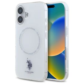 US Polo USHMP16SHOCLDPW iPhone 166.1" biały/white IML Ring MagSafe