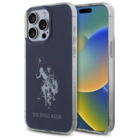 US Polo USHCP15XTPUHRBV iPhone 15 Pro    Max 6,7" niebieski/blue Shiny Big Logo