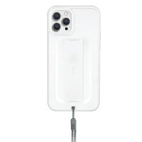 UNIQ etui Heldro iPhone 12/12 Pro 6,1"biały/natural frost Antimicrobial