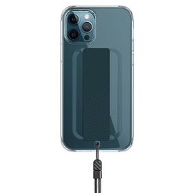 UNIQ etui Heldro iPhone 12/12 Pro 6,1"przezroczysty/clear Antimicrobial