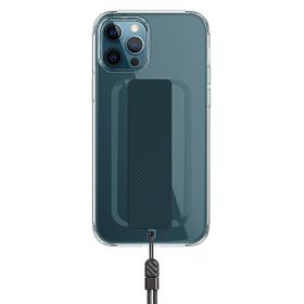 UNIQ etui Heldro iPhone 12 Pro Max 6,7"przezroczysty/clear Antimicrobial