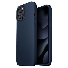 UNIQ etui Lino iPhone 13 Pro / 13 6,1"niebieski/marine blue