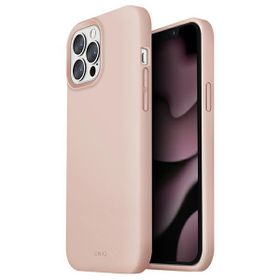 UNIQ etui Lino iPhone 13 Pro Max 6,7"różowy/blush pink