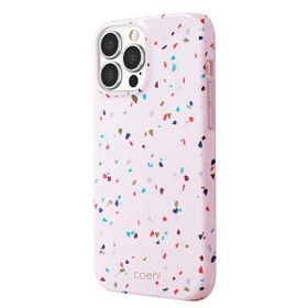 UNIQ etui Coehl Terrazzo iPhone 13 Pro /13 6,1" różowy/blush pink