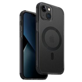UNIQ etui Combat iPhone 14 6,1" Magclick Charging czarny/charcoal