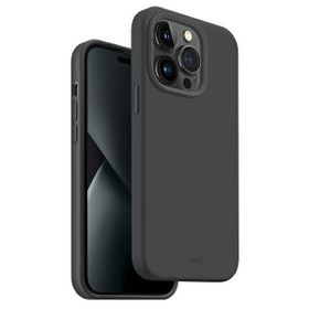 UNIQ etui Lino Hue iPhone 14 Pro Max6,7" Magclick Charging szary/charcoal grey