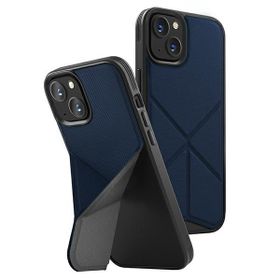 UNIQ etui Transforma iPhone 14 Plus / 15Plus 6.7" Magclick Charging niebieski/electric blue