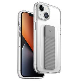 UNIQ etui Heldro Mount iPhone 14 / 15 /13 6,1" przeźroczysty/lucent clear
