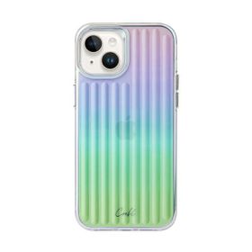 UNIQ etui Coehl Linear iPhone 14 Plus /15 Plus 6.7" opalowy/iridescent