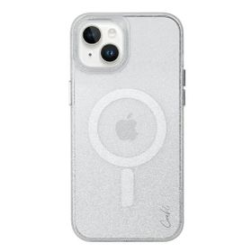 UNIQ etui Coehl Lumino iPhone 14 Plus/ 15 Plus 6.7" srebrny/sparkling silver