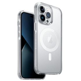 UNIQ etui Combat iPhone 14 Pro Max 6,7"Magclick Charging przeźroczysty/dove satin clear