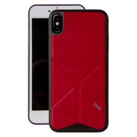 UNIQ etui Transforma Ligne iPhone X/Xsczerwony/fire red