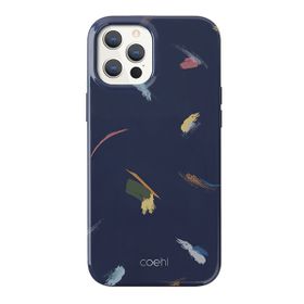 UNIQ etui Coehl Reverie iPhone 12 ProMax 6,7" niebieski/prussian blue